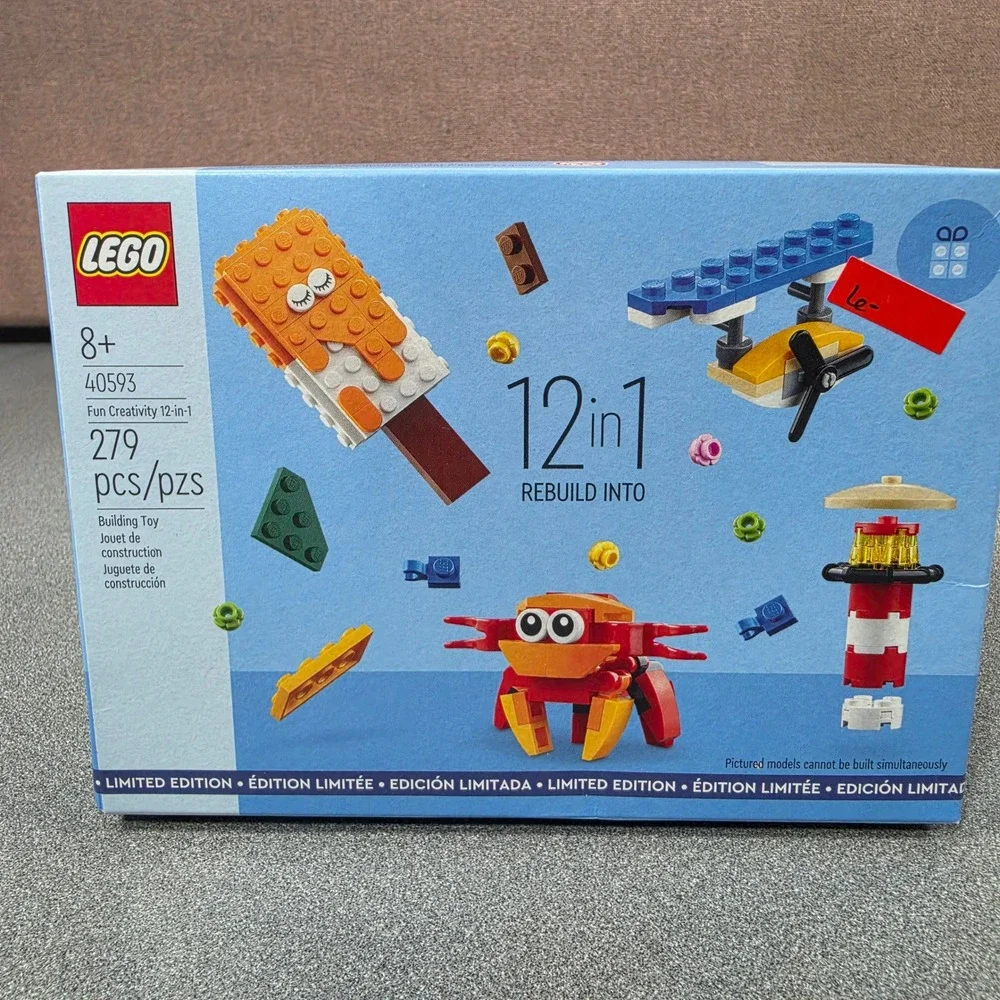 LEGO Fun Creativity 12-in-1 40593 New Limited Edition 279 Pcs